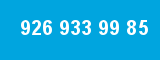926 933 99 85 926 933 99 85